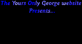 The Yours Only George website presents an exclusive interview with Toby Bourke