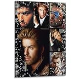 George Michael collage poster