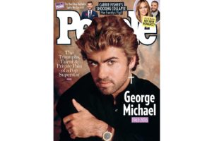 George Michael on People Magazine cover
